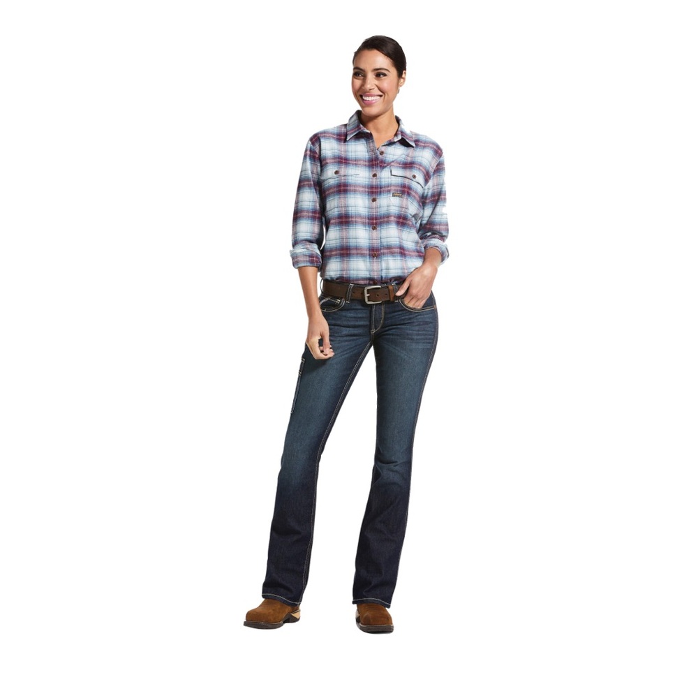 Rebar Flannel DuraStretch Work Shirt